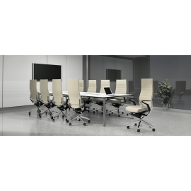 Кресло Cosmo модели 3220 от компании 9to5 Seating серого цвета