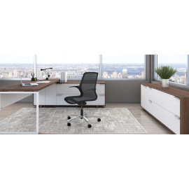 Крісло Omnia моделі 2860 від компанії 9to5 Seating чорного кольору.