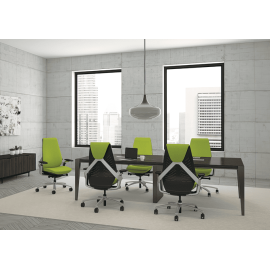 Кресло Sol 3680 - MB от 9to5 Seating оранжевого цвета