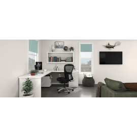 Кресло Strata модели 1560 от компании 9to5 Seating черного цвета