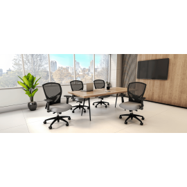 Крісло Theory моделі 2170 від компанії 9to5 Seating бежевого кольору