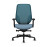 Офисное кресло Tori 3560 от 9to5 Seating синего цвета
