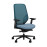 Офисное кресло Tori 3560 от 9to5 Seating синего цвета