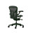 Офисное кресло Herman Miller Aeron, размер A, цвет зеленый, стальное основание с полиамидными роликами | Для работы за столом