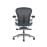 Офисное кресло Herman Miller Aeron, размер B, синее сиденье и спинка, основание из полированного алюминия с полиамидными роликами | Workspaces