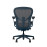 Офисное кресло Herman Miller Aeron, размер C, синий цвет, стальное основание с полиамидными роликами | Для рабочих пространств