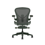Офисное кресло Herman Miller Aeron, размер B, цвет зеленый, стальное основание с полиамидными роликами | Офисные кресла