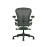 Офисное кресло Herman Miller Aeron, размер B, цвет зеленый, стальное основание с полиамидными роликами | Офисные кресла