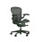 Офисное кресло Herman Miller Aeron, размер B, цвет зеленый, стальное основание с полиамидными роликами | Офисные кресла