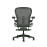Офисное кресло Herman Miller Aeron, размер C, цвет зеленый, стальное основание с полиамидными роликами | Для рабочих мест