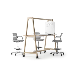Многофункциональный стол NOVA Wood Multipurpose от компании Narbutas цвета песчаного ясеня с размерами 152х90х190 cm
