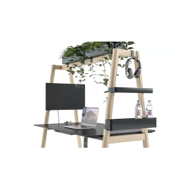 Многофункциональный стол NOVA Wood Multipurpose от компании Narbutas цвета песчаного ясеня с размерами 152х90х190 cm