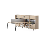 ROUND 2-desk-120x152(144)*x74 cm