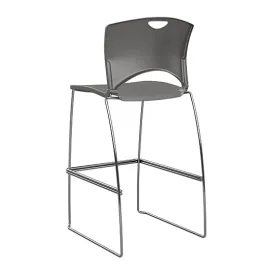 Барный стул OnCall от SitOnIt серого цвета
