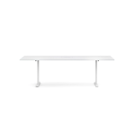 Стол для совещаний T-EASY от компании Narbutas белого цвета с размерами 240х120х75 cm