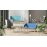 Трехместный диван с низкой спинкой TWIST&SIT Soft от компании Narbutas светло-зеленого цвета с размерами 196х67х82 см и высотой спинки 39 см