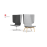 Кресло с высокой спинкой TWIST&SIT от компании Narbutas черного цвета 87х87х126-138 и высотой спинки 42-55 cm