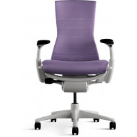 Эмбоди от Herman Miller X Logitech G Embody Gaming. белая база, фиолетовая ткань 3SYA1