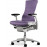 Эмбоди от Herman Miller X Logitech G Embody Gaming. белая база, фиолетовая ткань 3SYA1