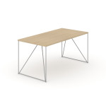 Офисный стол на металлических ножках, стиль лофт, Air Desk, Narbutas