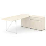 Офисный стол на металлических ножках, стиль лофт, Air Desk, Narbutas